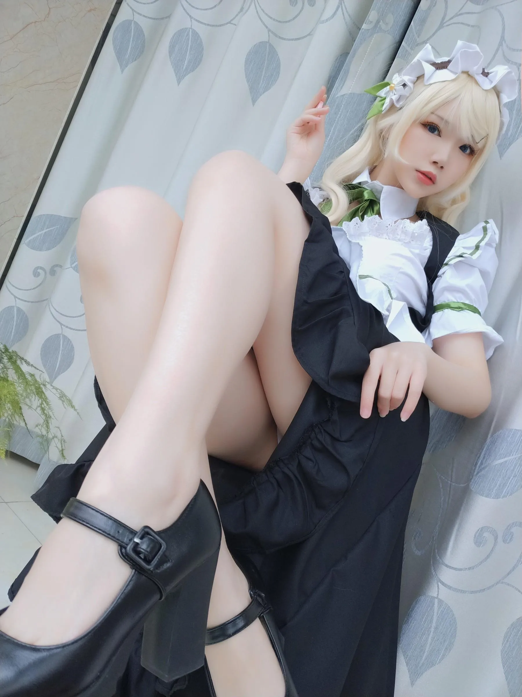 雪晴Astra – 自撮Vol.15 Grainne Draser 女仆 [50P]插图9